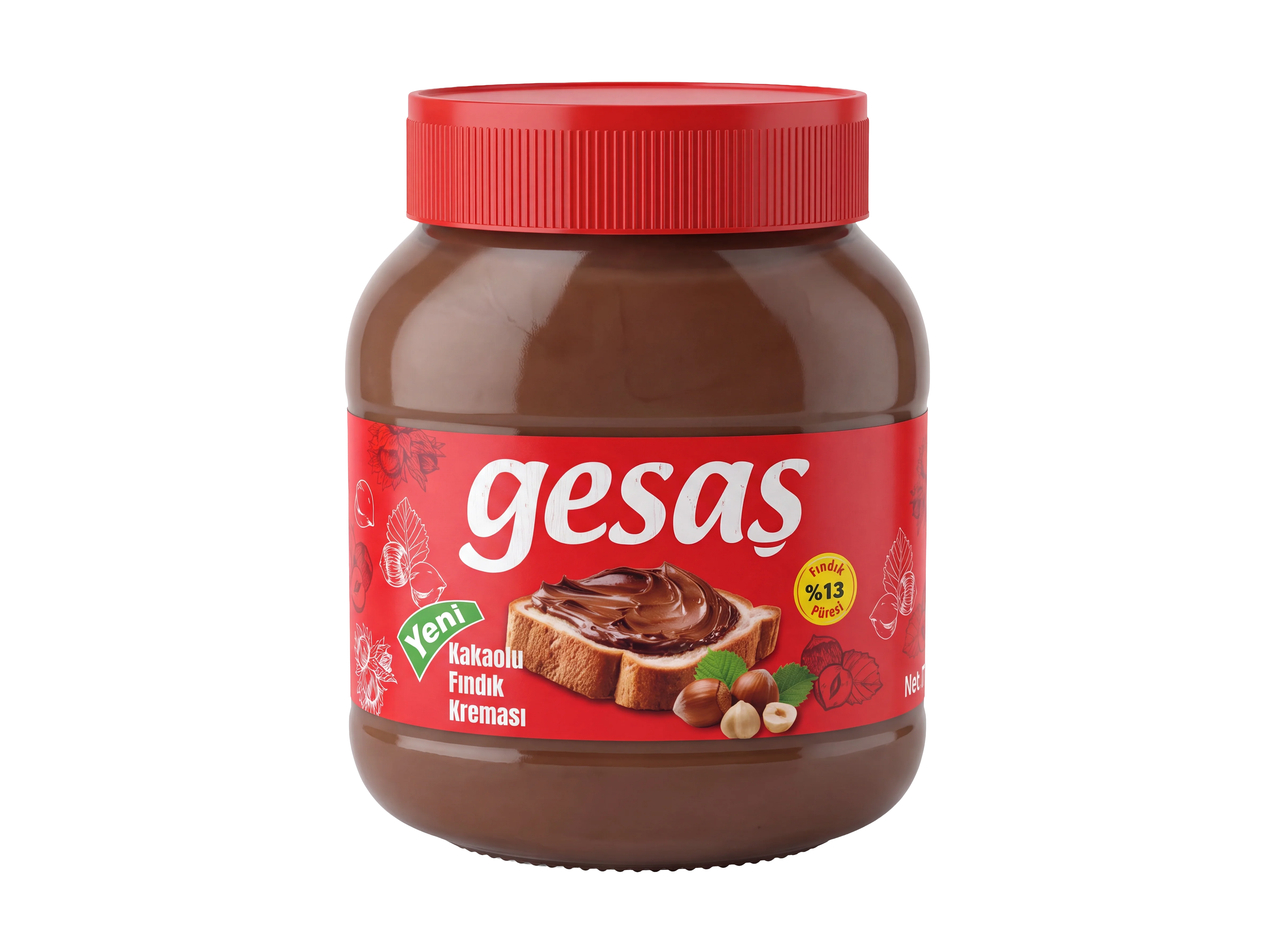 GLASS JAR COCOA HAZELNUT SPREAD