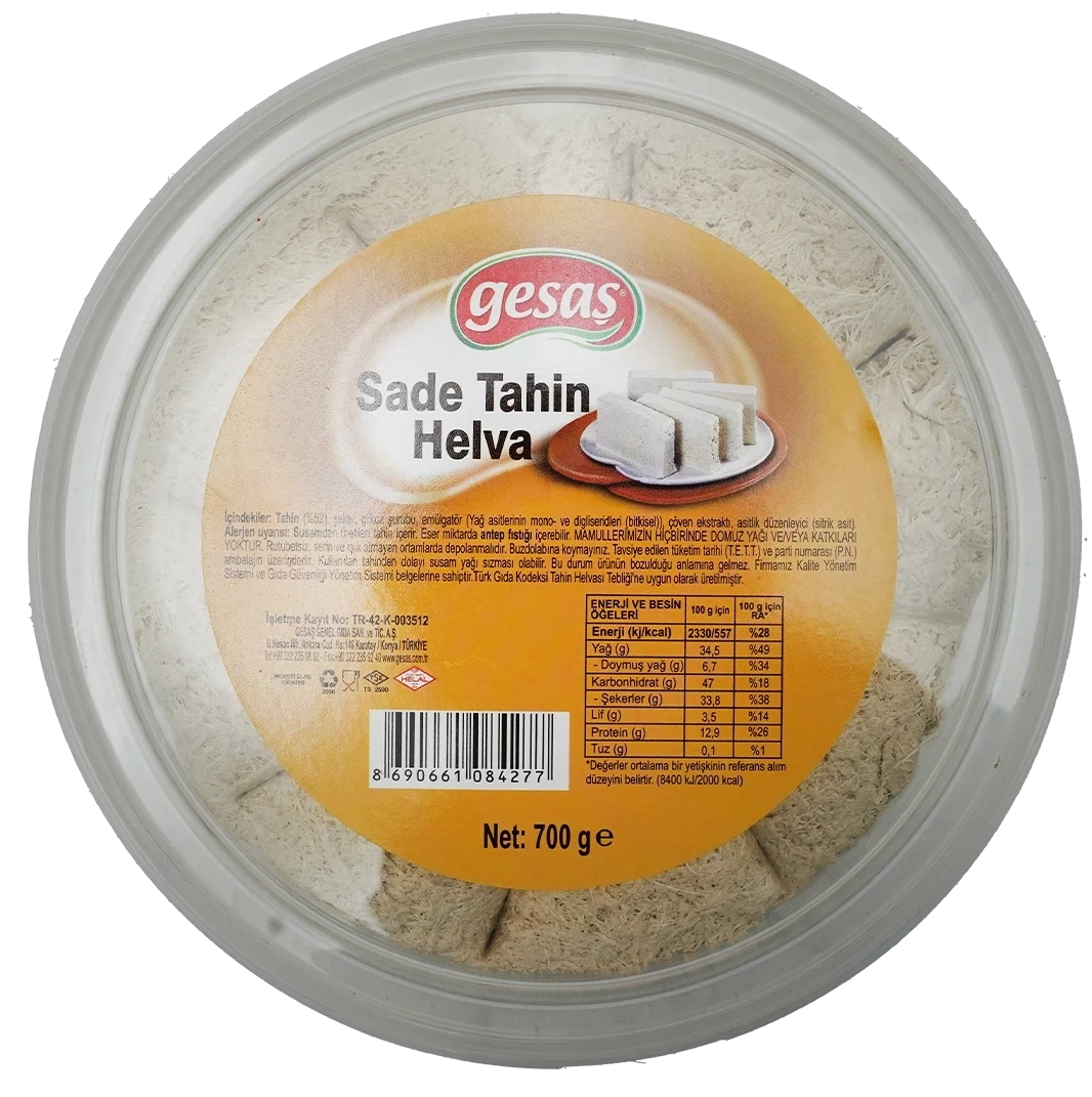 700 GR PAPATYA VANİLİNLİ TAHİN HELVA