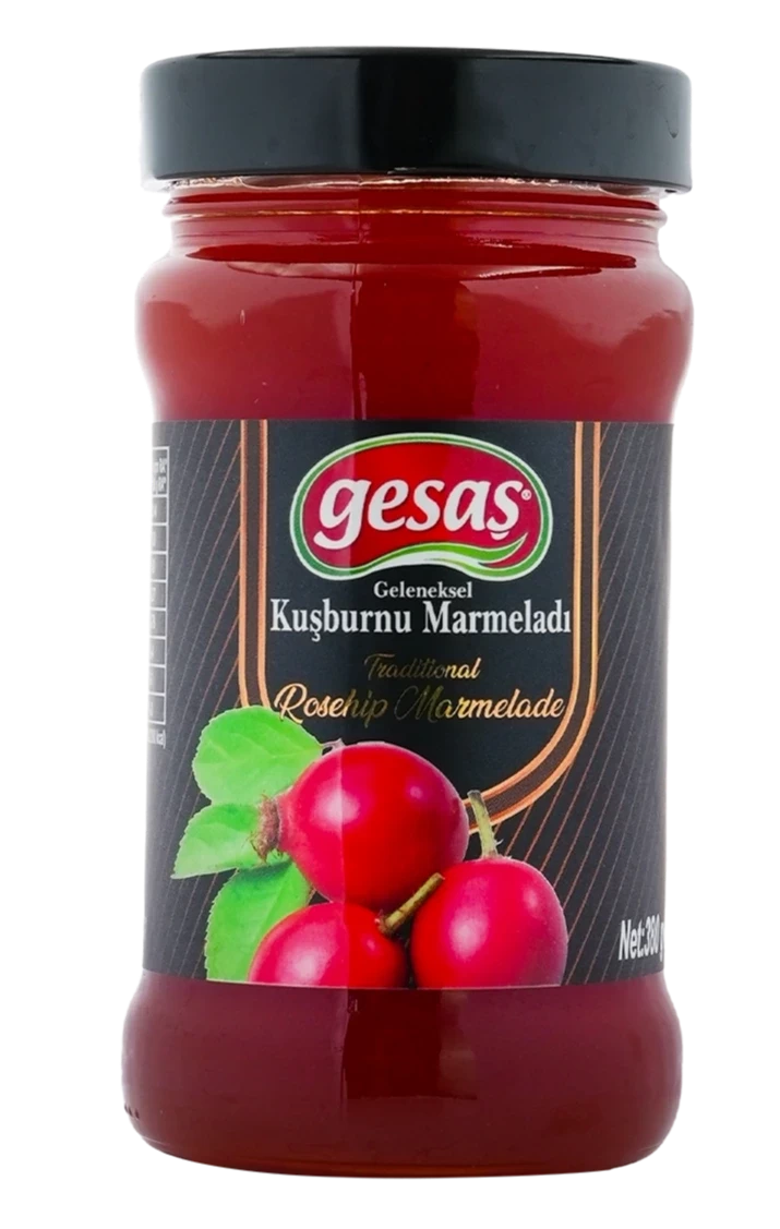 GLASS JAR ROSEHIP JAM