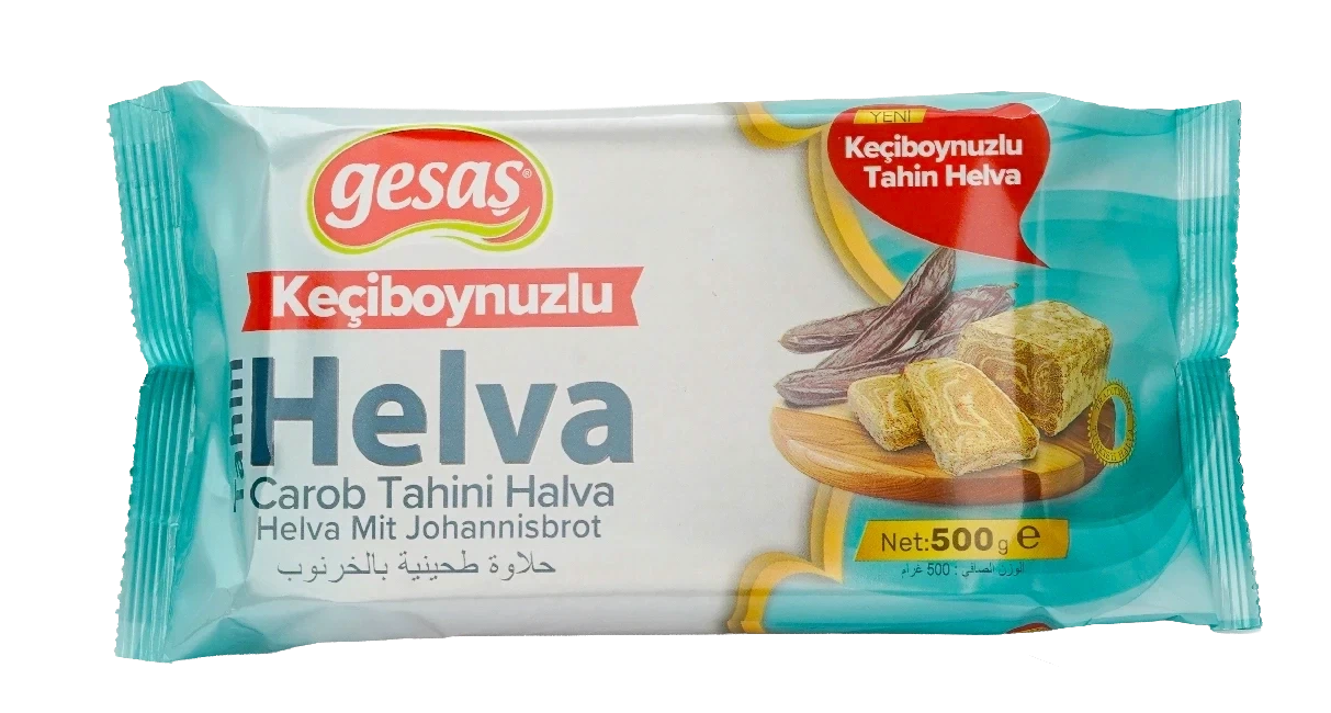 500 GR FLOWPACK KEÇİBOYNUZLU TAHİN HELVA