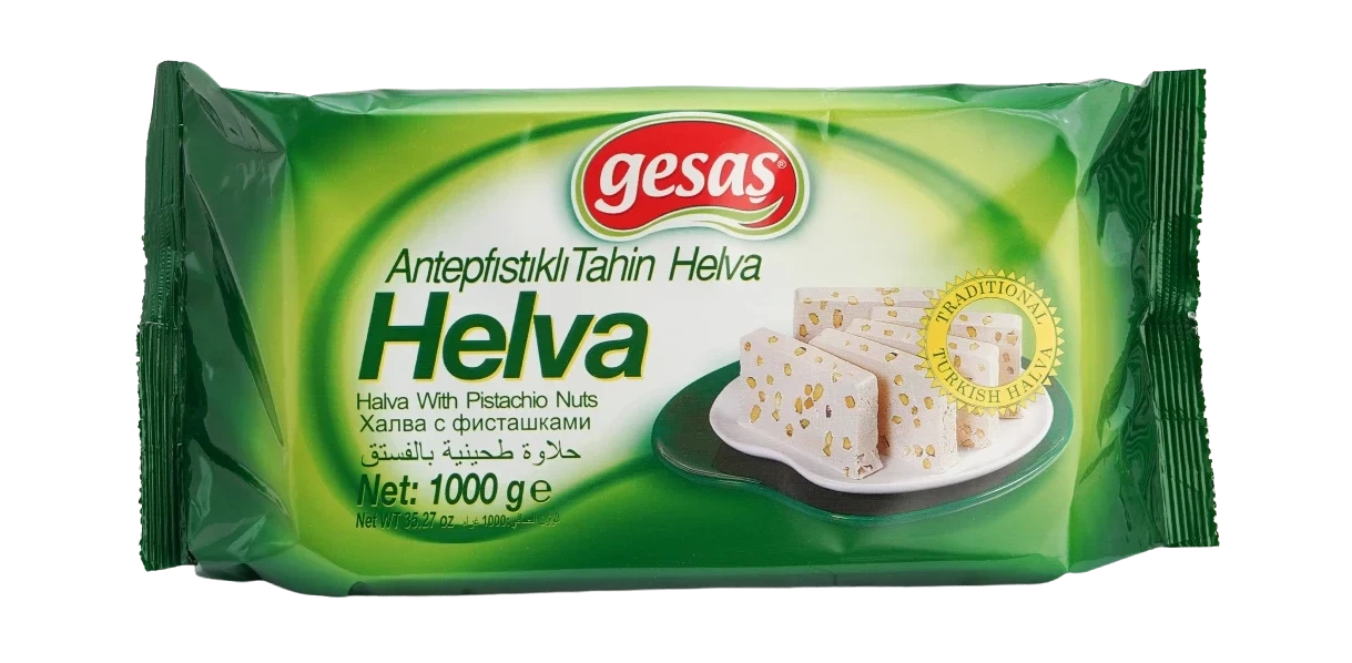 1.000 GR FLOWPACK ANTEP FISTIKLI TAHİN HELVA