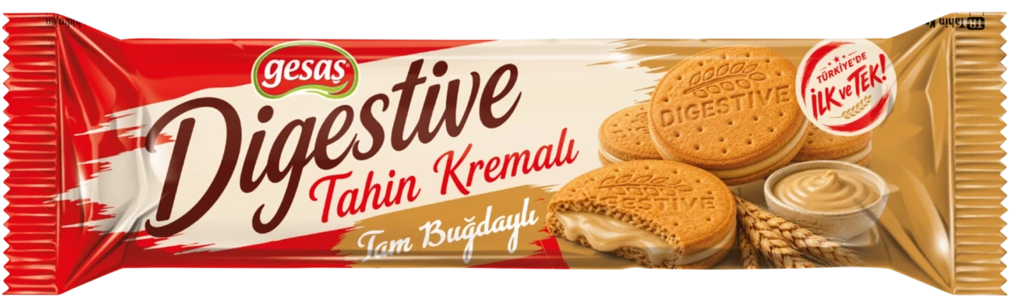 80 GR. TAHİN KREMALI TAM BUĞDAYLI BİSKÜVİ